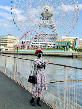 「Choiceのアイテム」を使った、きむらっこさん（レディース・152cm）の春コーディネート