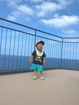 Senさん（キッズ・80cm）の夏コーディネート