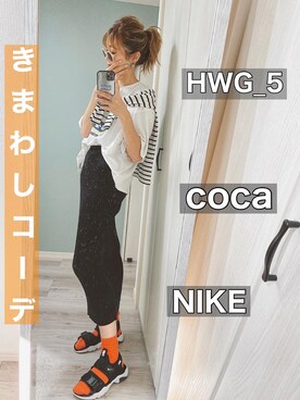 mikippeさん（レディース・169cm）の夏コーディネート