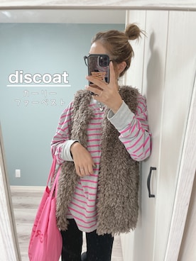 mikippeさんの（DISCOAT | ディスコート）を使ったコーディネート