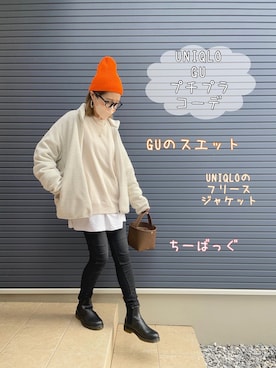 「Dr. Martens（ドクターマーチン）のDr.Martens  CHELSEA BOOT（ブーツ）」を使った、mikippeさん（レディース・169cm）の冬コーディネート