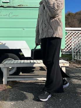 「JOURNAL STANDARD（ジャーナルスタンダード）のアイテム（ブルゾン）」を使った、shiiさん（レディース・159cm）の冬コーディネート