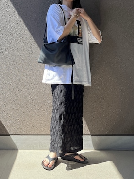 「JOURNAL STANDARD（ジャーナルスタンダード）のアイテム」を使った、shiiさん（レディース・159cm）の夏コーディネート