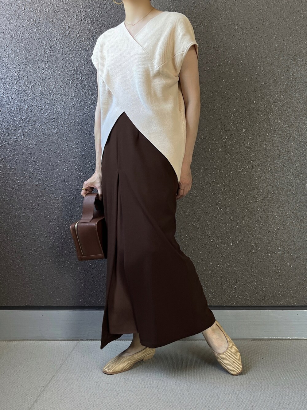 ADAM ET ROPE'（アダムエロペ）の「【WEB限定】レザーライクメッシュ