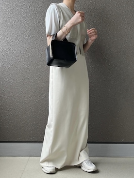 LA PEAU DE GEM】アジャストメントストレートスカートを使った