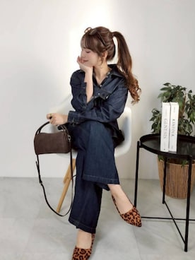 michanさん（レディース・160cm）の冬コーディネート