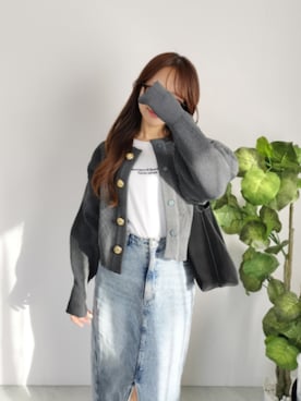 「aquagarage（アクアガレージ）のアイテム」を使った、michanさん（レディース・160cm）の秋コーディネート