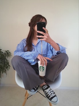 michanさん（レディース・160cm）の春コーディネート