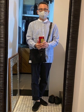 「ROBERT MARC（ロバート マーク）のアイテム」を使った、Ichigonyc Brooklyn さん（メンズ・170cm）の秋コーディネート