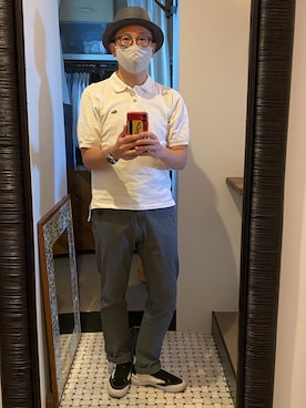 「ROBERT MARC（ロバート マーク）のアイテム」を使った、Ichigonyc Brooklyn さん（メンズ・170cm）の秋コーディネート