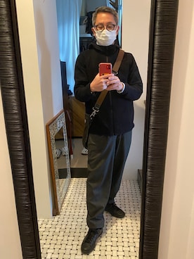 「ROBERT MARC（ロバート マーク）のアイテム」を使った、Ichigonyc Brooklyn さん（メンズ・170cm）の春コーディネート