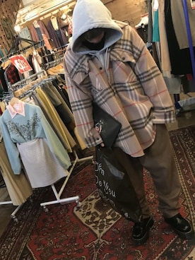「no brand（ノーブランド）のアイテム（ブルゾン）」を使った、ＮＡさん（メンズ・170cm）の秋コーディネート