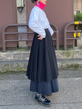 「静岡」｜「アイテム（その他）」を使った、アッコさん（レディース・162cm）の秋コーディネート