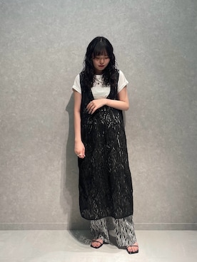 「ブルべ夏」｜みほさん（レディース・153cm）の夏コーディネート