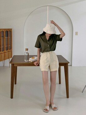 「HOTPING（ホッピン）のアイテム」を使った、HOTPINGさん（レディース・163cm）の夏コーディネート