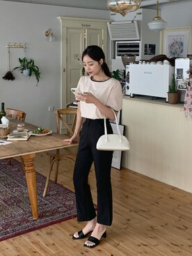 「HOTPING（ホッピン）のアイテム」を使った、HOTPINGさん（レディース・163cm）の夏コーディネート
