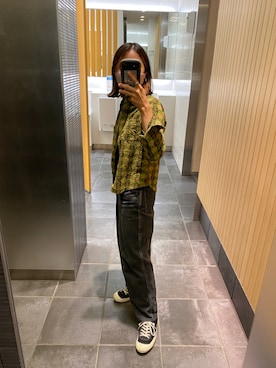 「mame」｜「アイテム（その他）」を使った、いきこさん（レディース・156cm）の秋コーディネート