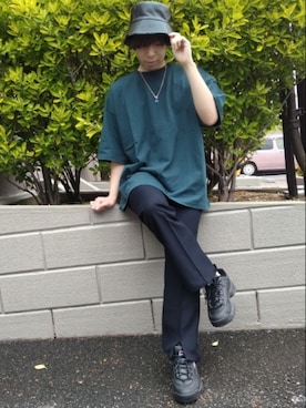 湧さん（メンズ・166cm）の春コーディネート