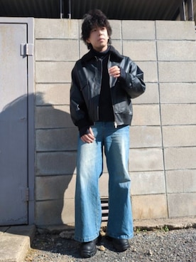 「お洒落さんとつながりたい」｜湧さん（メンズ・166cm）の秋コーディネート