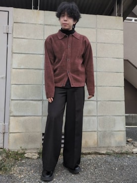 湧さん（メンズ・166cm）の秋コーディネート