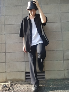 湧さん（メンズ・166cm）の夏コーディネート