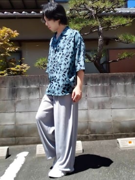 「SVEC（シュベック）のアイテム（スニーカー）」を使った、湧さん（メンズ・166cm）の夏コーディネート