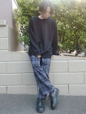 湧さん（メンズ・166cm）の秋コーディネート