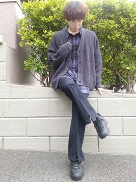 湧さん（メンズ・166cm）の秋コーディネート