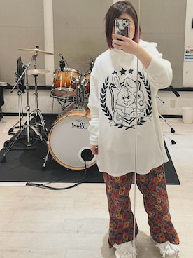 「Candy Stripper（キャンディストリッパー）のアイテム」を使った、aitanさん（レディース・158cm）の冬コーディネート