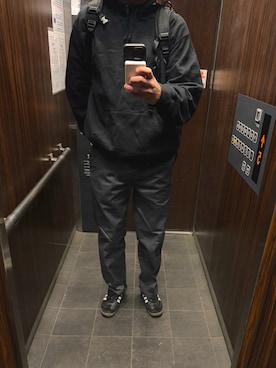 「アイテム（チノパンツ）」を使った、MK76さん（メンズ・184cm）の秋コーディネート