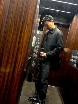 「アイテム（チノパンツ）」を使った、MK76さん（メンズ・184cm）の秋コーディネート