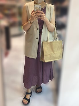 tamiさん（レディース・161cm）の夏コーディネート