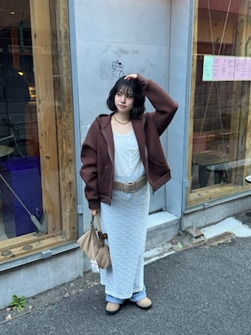 「miette（ミエット）のアイテム」を使った、titivateさん（レディース・150cm）の冬コーディネート