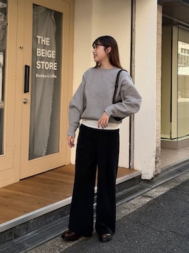 「ニット/セーター」｜titivateさん（レディース・162cm）の冬コーディネート