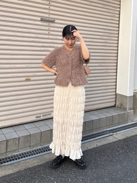 「シャーリング」｜titivateさん（レディース・157cm）の秋コーディネート