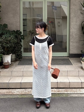 「miette（ミエット）のアイテム」を使った、titivateさん（レディース・161cm）の夏コーディネート