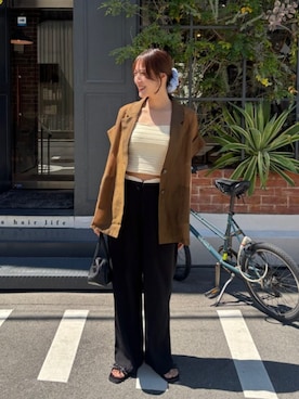 titivateさん（レディース・163cm）の春コーディネート