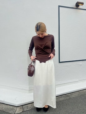 「miette（ミエット）のアイテム」を使った、titivateさん（レディース・165cm）の冬コーディネート