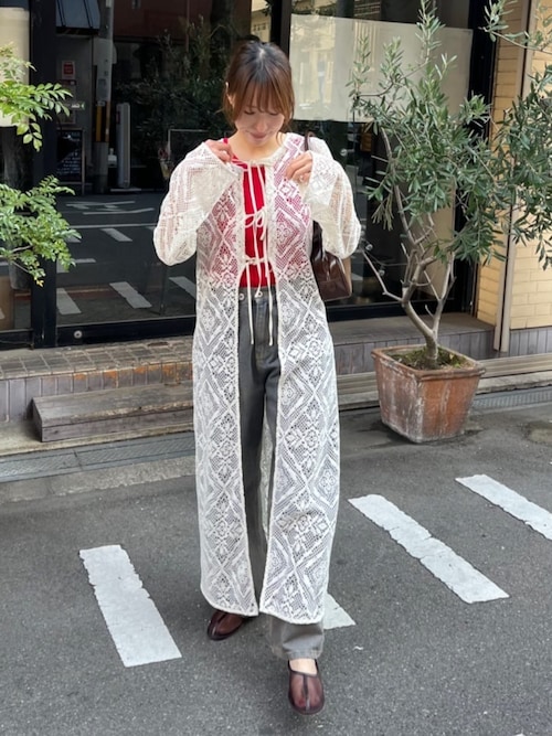 titivate（ティティベイト） ワンピース 前後2wayレースロングガウン