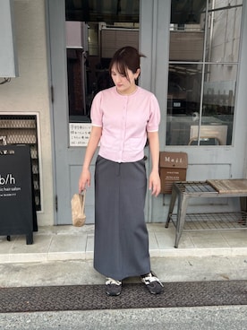 「miette（ミエット）のアイテム」を使った、titivateさん（レディース・158cm）の春コーディネート
