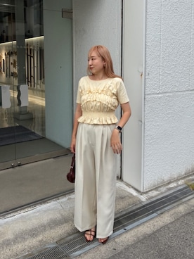titivateさん（レディース・160cm）の夏コーディネート