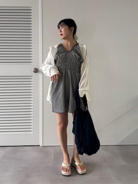 「アイテム（水着）」を使った、titivateさん（レディース・157cm）の春コーディネート