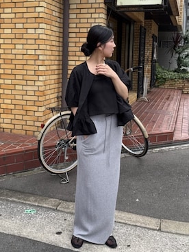 「titivate（ティティベイト）のアイテム（パンプス）」を使った、titivateさん（レディース・157cm）の夏コーディネート