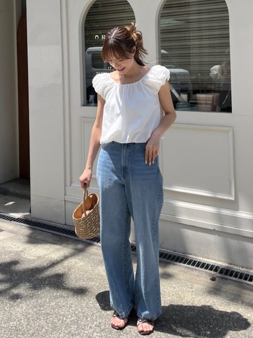 tシャツ balloon zip up pullover /異素材 バルーン ジップアッププルオーバー レディース サイズ追加】ゆるっと落ち感 袖バルーントップス 通販【ニッセン】