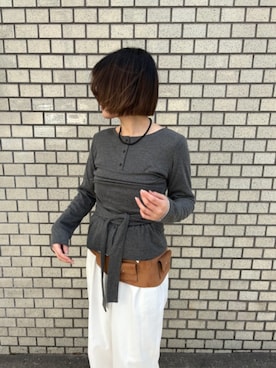 「miette（ミエット）のアイテム」を使った、titivateさん（レディース・161cm）の冬コーディネート