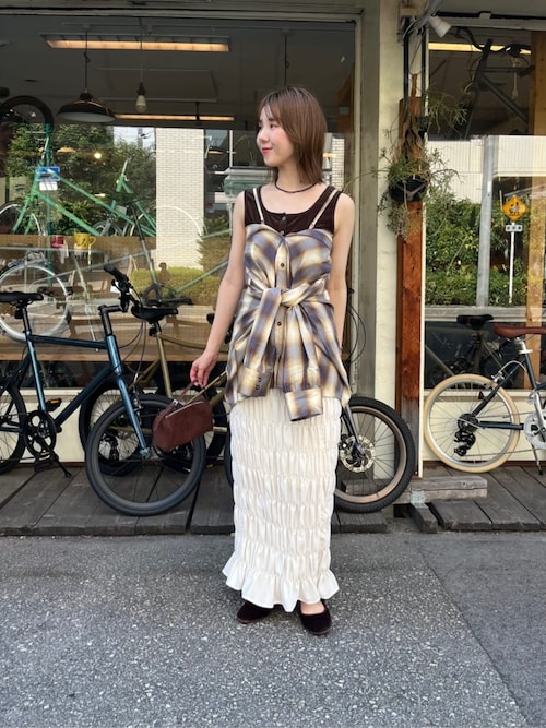 マルチウェイチェックオーバーシャツ（シャツ/ブラウス）｜titivate