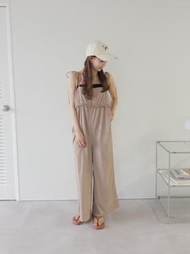 「SEA DRESS（シードレス）のアイテム」を使った、titivateさん（レディース・158cm）の春コーディネート