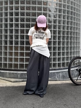 「titivate（ティティベイト）のアイテム」を使った、titivateさん（レディース・160cm）の夏コーディネート
