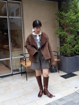 titivateさん(レディース・157cm)の冬コーディネート