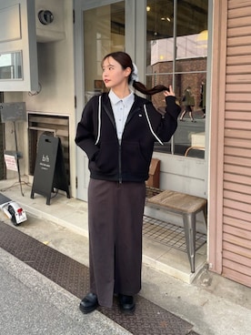 「miette（ミエット）のアイテム」を使った、titivateさん（レディース・158cm）の冬コーディネート